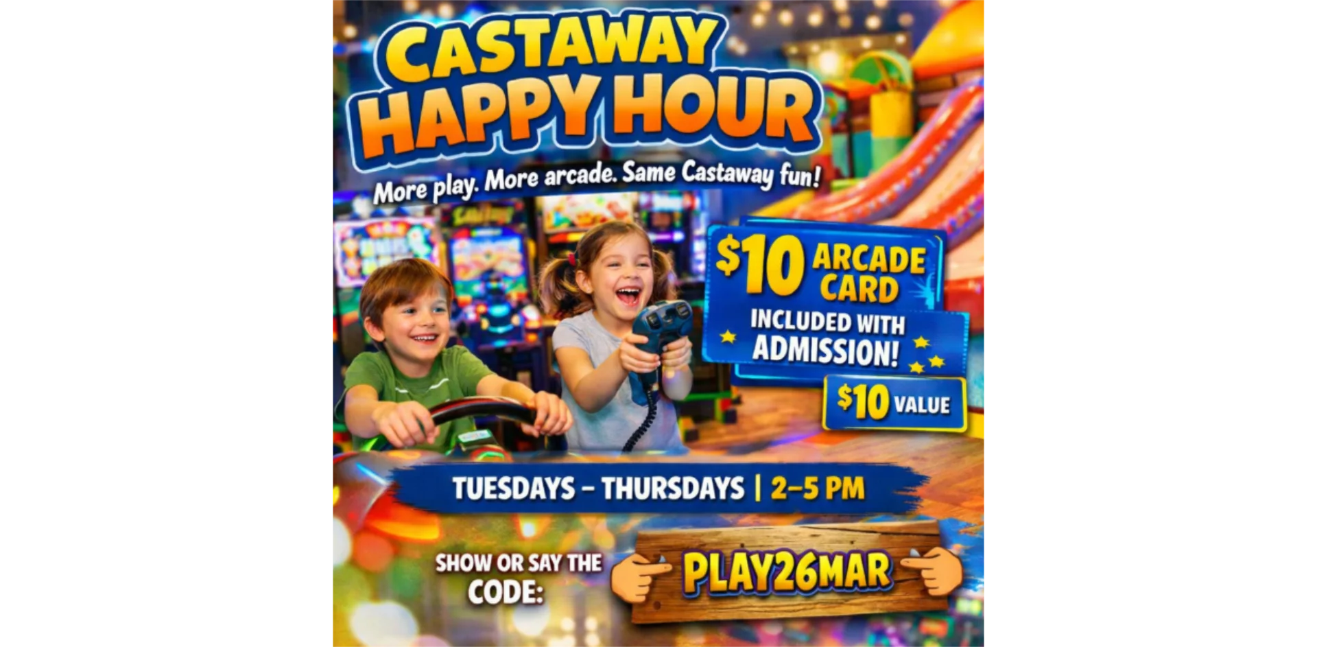 Castaway Happy Hour is Back