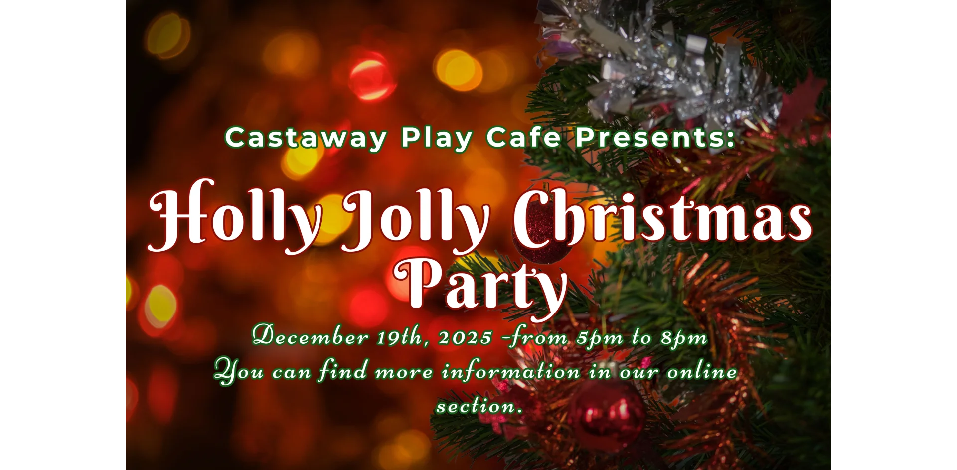 Castaway Play Holly Jolly Christmas Event